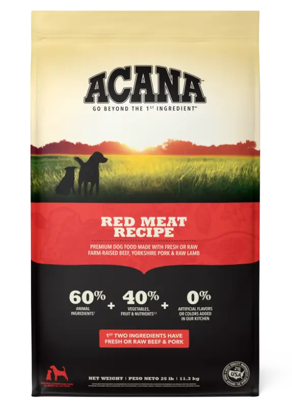 ACANA Dog Recipes single bag packaging